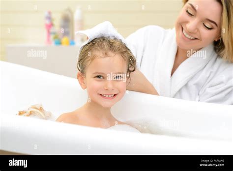 When A Mother Takes a Bath .